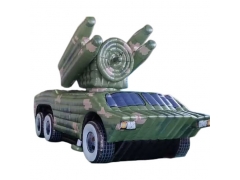 膨張式軍用デコイ標的